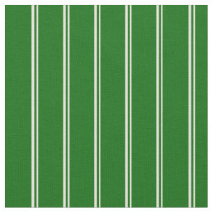 Beige & Dark Green Coloured Lines/Stripes Pattern Fabric