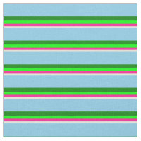 Beige, Deep Pink, Lime, Green, and Sky Blue Lines