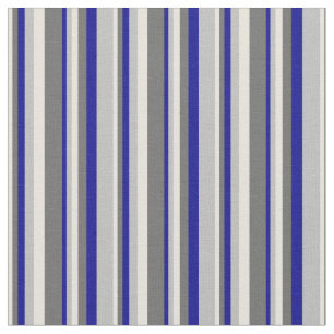 Beige, Dim Grey, Dark Blue, and Grey Coloured Fabric
