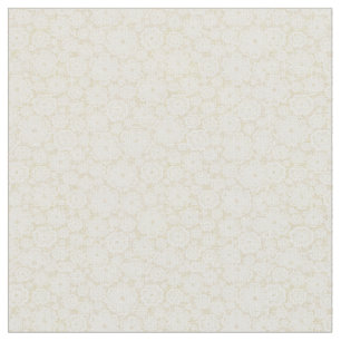 Beige Floral Fabric