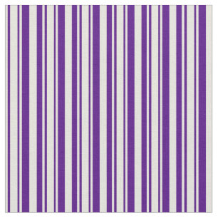 Beige & Indigo Coloured Lines/Stripes Pattern Fabric