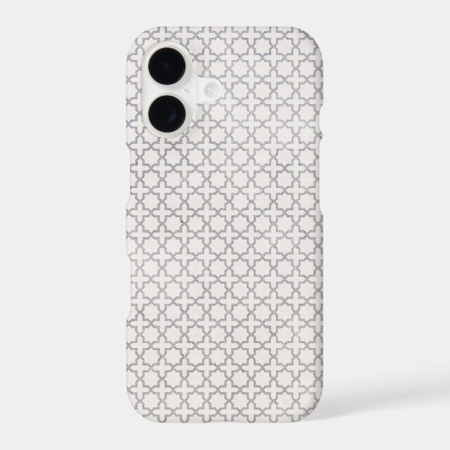Beige Islamic geometric pattern (Back)