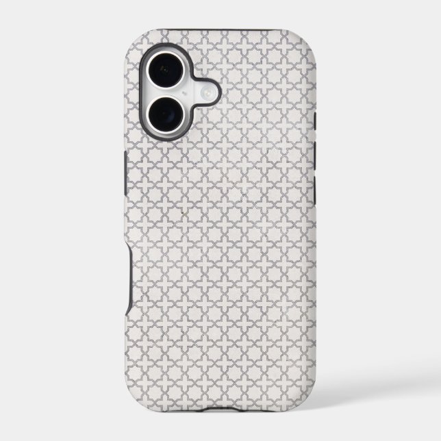 Beige Islamic geometric pattern (Back)