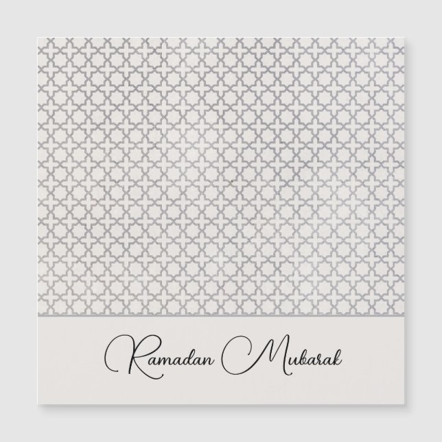 Beige Islamic geometric pattern (Front)