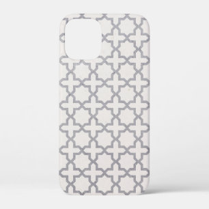 Beige Islamic geometric pattern iPhone 12 Mini Case