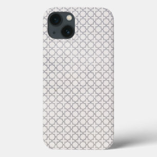 Beige Islamic geometric pattern iPhone 13 Case