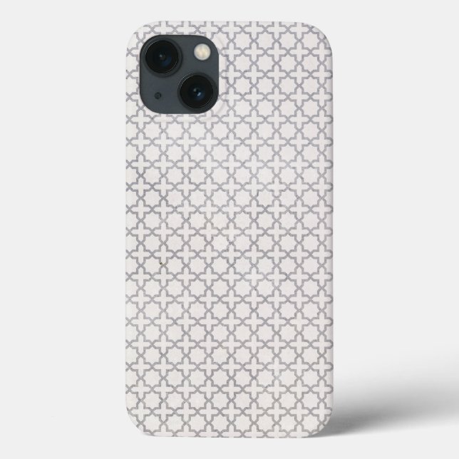 Beige Islamic geometric pattern Case-Mate iPhone Case (Back)
