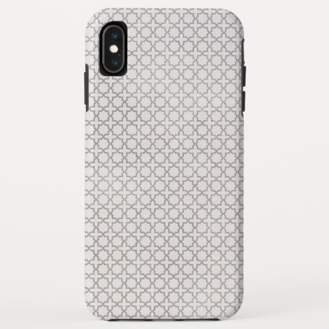 Beige Islamic geometric pattern Case-Mate iPhone Case (Back)