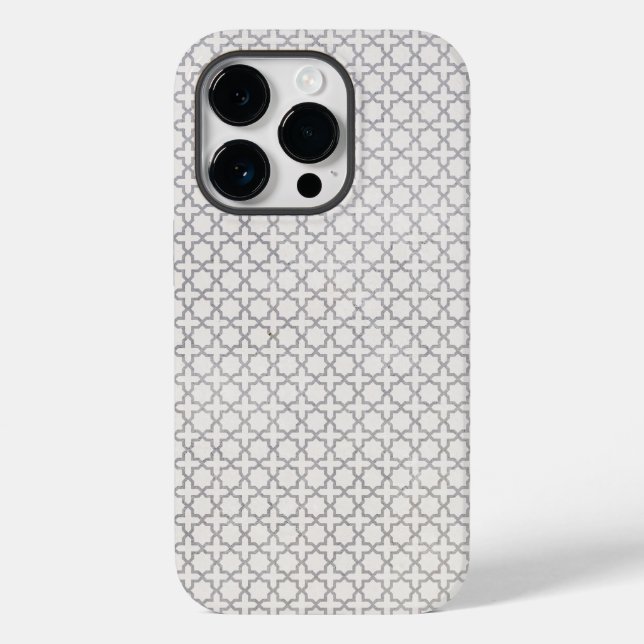 Beige Islamic geometric pattern Case-Mate iPhone Case (Back)