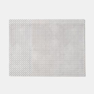 Beige Islamic geometric pattern Doormat