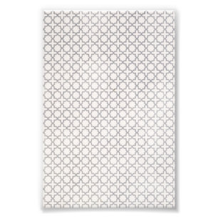 Beige Islamic geometric pattern Photo Print