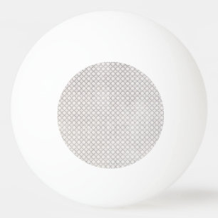 Beige Islamic geometric pattern Ping Pong Ball