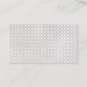 Beige Islamic geometric pattern Place Card