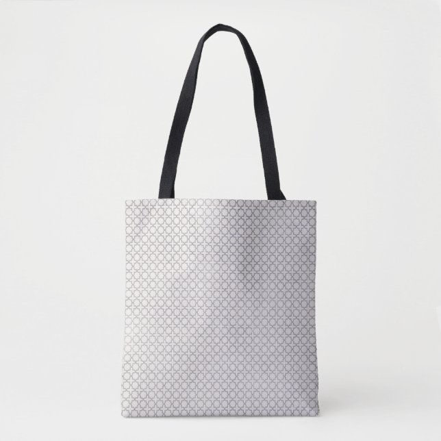 Beige Islamic geometric pattern Tote Bag (Front)
