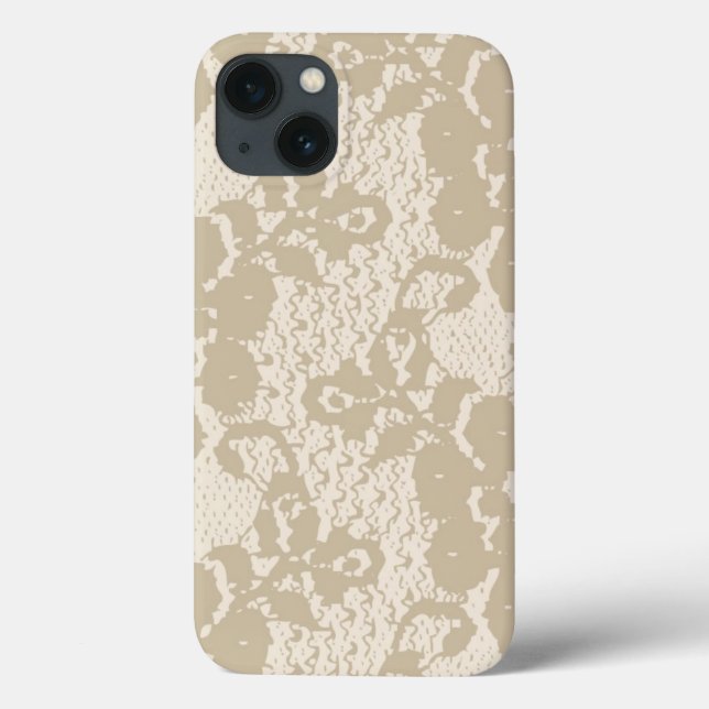 Beige lace Case-Mate iPhone case (Back)
