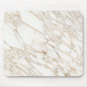 Beige Marble Mouse Pad 2