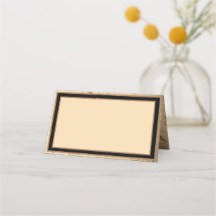 Beige Marble Place Cards