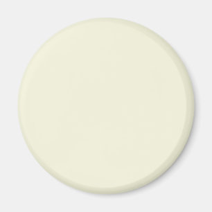 Beige (Off White) F5F5DC - Option to Add Name Magnet