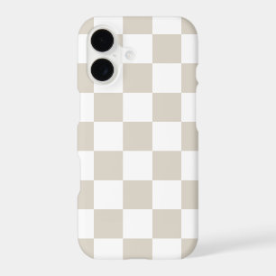 Beige Retro Check