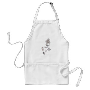 Beige rose standard apron