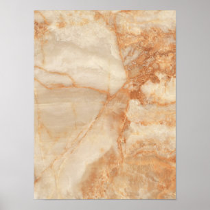 Beige stone texture  poster