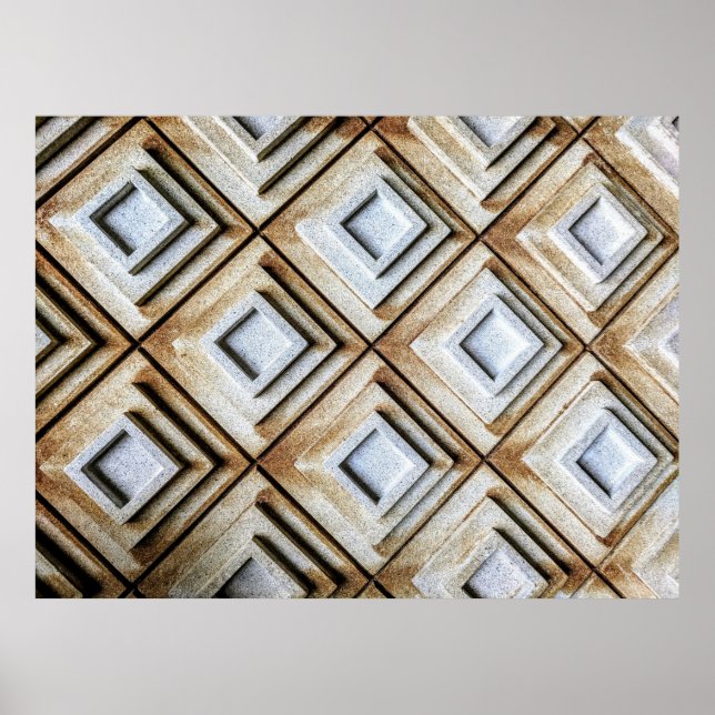 Beige surface poster (Front)