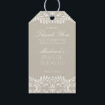 Beige Talavera Tile Fiesta Bridal Shower Favour Gift Tags<br><div class="desc">Everyone loves a fiesta! This collection is a neutral blend of elegance and cultural heritage, inspired by the traditional Mexican Talavera tile patterns. The delicate beige floral border exudes sophistication and a touch of festive charm, making it perfect for your Spanish or Mexican inspired celebration. Whether you're hosting a grand...</div>