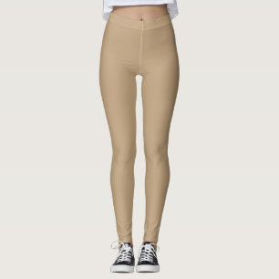 Beige Tan Leggings