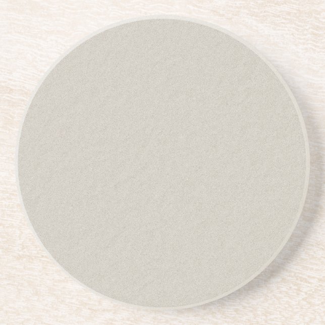 Beige textured paper accessories you can customise coaster (Front)