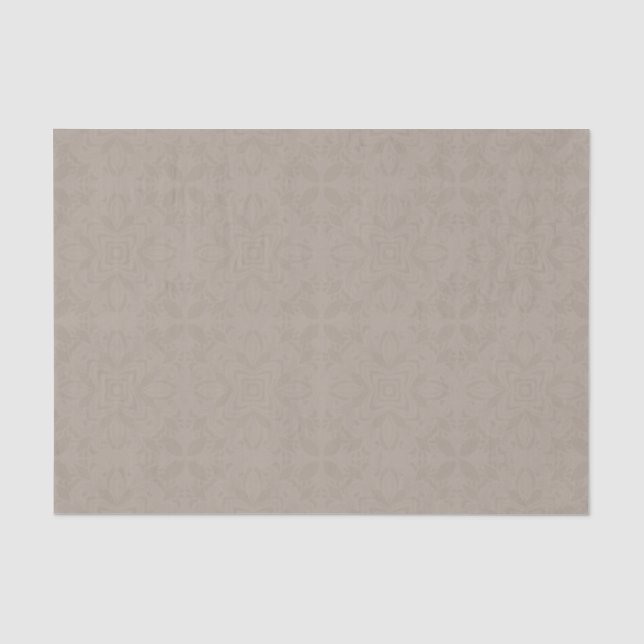 Beige Tissue Paper Gift Wrap Solid Color (Front)