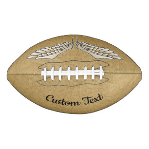 Beige Wings Football