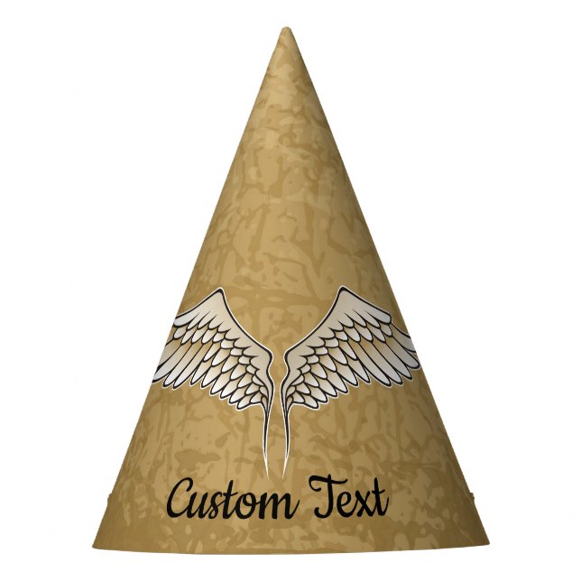 Beige Wings Party Hat (Front)