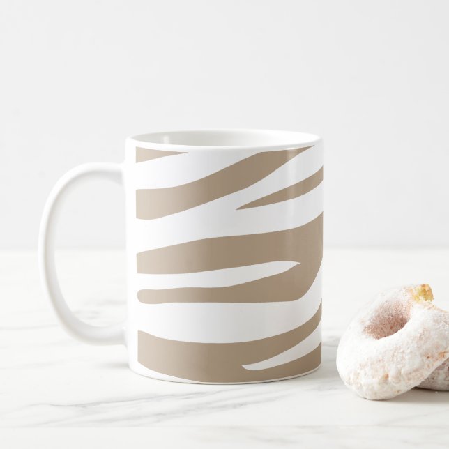 Beige Zeber Coffee Mug (With Donut)