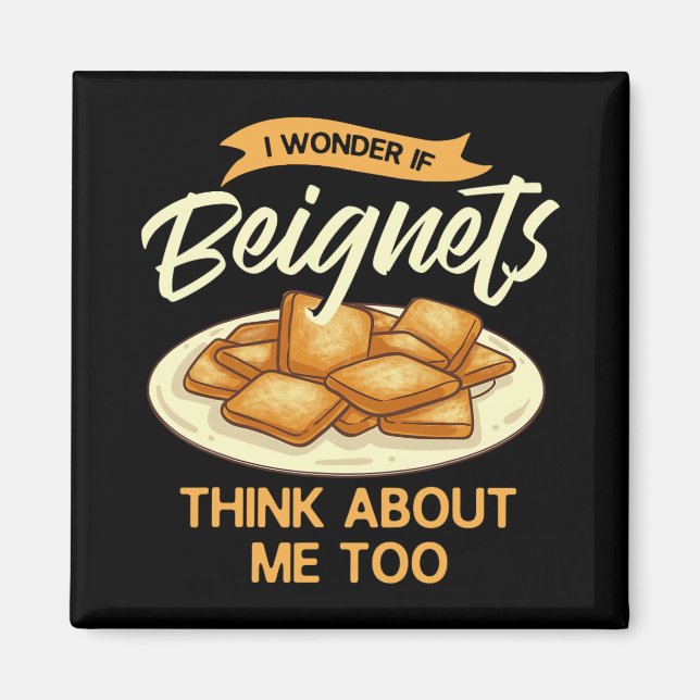 Beignet New Orleans French Quarter  Magnet (Front)