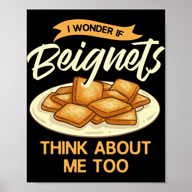 Beignet New Orleans French Quarter  Poster (Front)