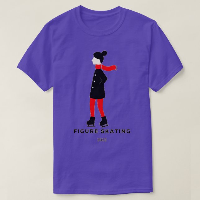 Beijing 2022 skating T-Shirt (Design Front)