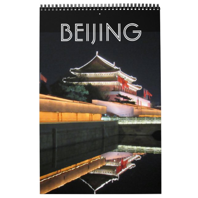 beijing china calendar (Cover)