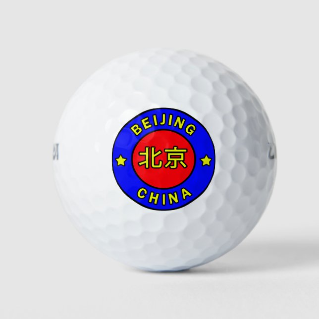 Beijing China Golf Balls (Front)