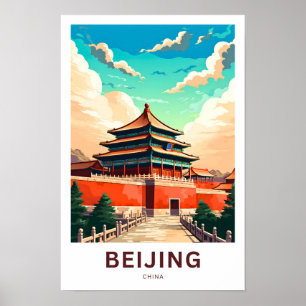 Beijing China Travel Print