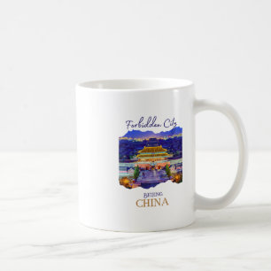 Beijing City Forbidden China Souvenir Men Boys Wom Coffee Mug