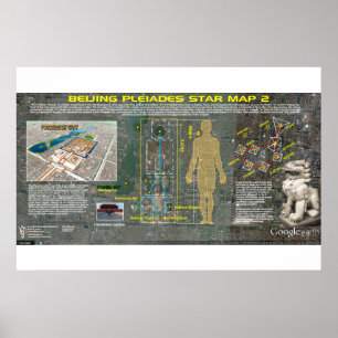 Beijing Pleiades Pattern 2 Poster