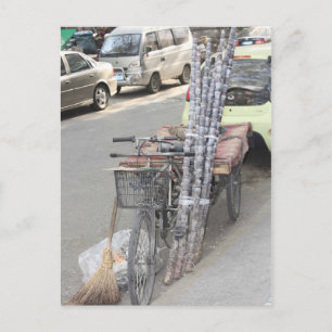 Beijing Work Bike Postcard