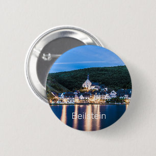 Beilstein Moselle Rhineland-Palatinate Germany 6 Cm Round Badge