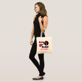 Being 1 Rocks! with Pink Guitar Tote Bag (Front (Model))