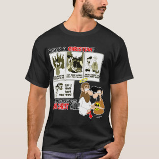 Being A Christian (Sepia) T-Shirt