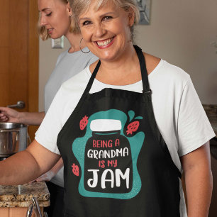 Being A Grandma Is My Jam Apron