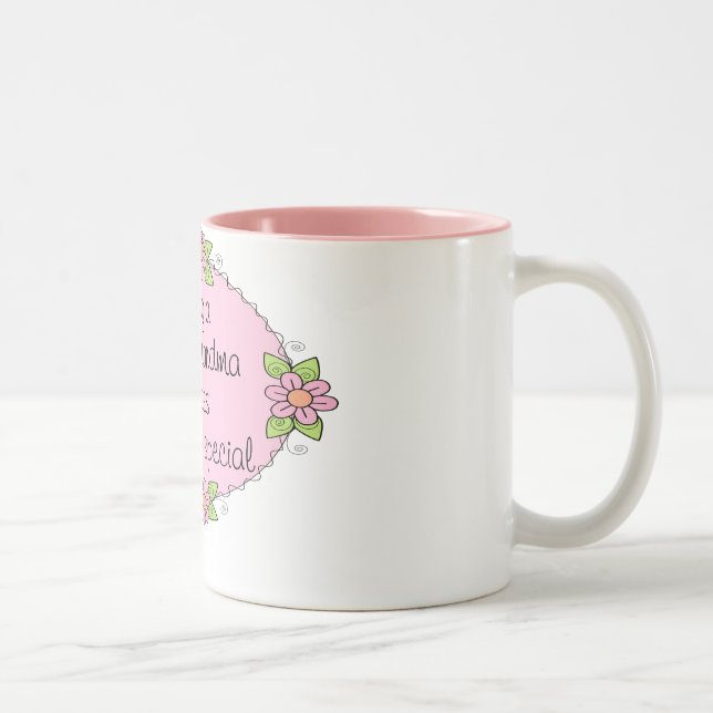 Being a Great grandma makes everyday Special Two-Tone Coffee Mug (Right)