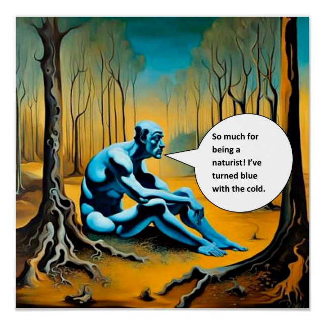 Being a Naturist Poster (Front)