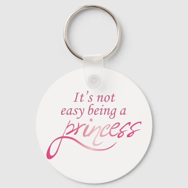 Being a Princess Key Ring (Front)