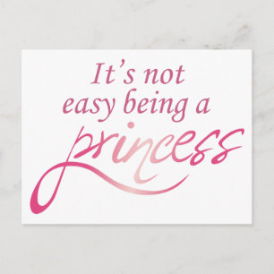 Being a Princess Postcard